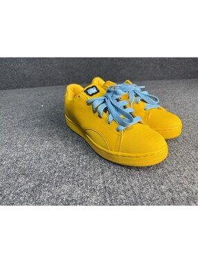 Ice Cream BBC Reebok Low Top Sneakers Yellow Blue Laces Mens 8.5 RB 702